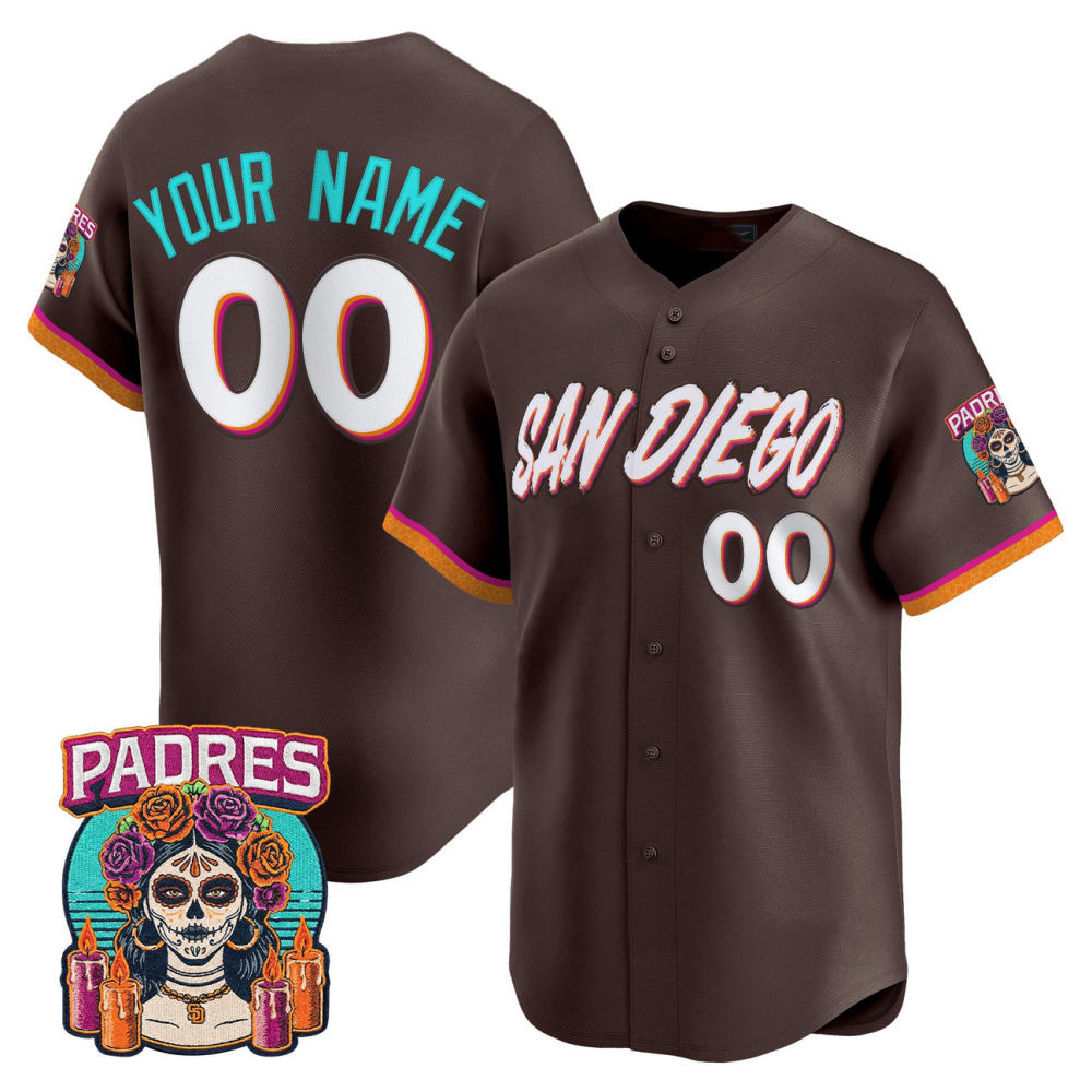 Custom San Diego Padres Brown 2026 City Connect Vapor Premier Limited Baseball Stitched Jersey