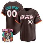 Custom San Diego Padres Brown 2026 City Connect Vapor Premier Limited Baseball Stitched Jersey