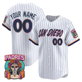 Custom San Diego Padres White 2026 City Connect Vapor Premier Limited Baseball Stitched Jersey
