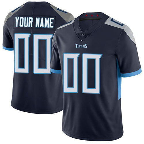 Custom T.Titans Navy Blue Hom Vapor Untouchable Limited Football Jersey Marou