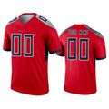 Custom T.Titans Red Inverted Legend Jersey