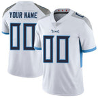 Custom T.Titans White Road Vapor Untouchable Limited Football Jersey Marou
