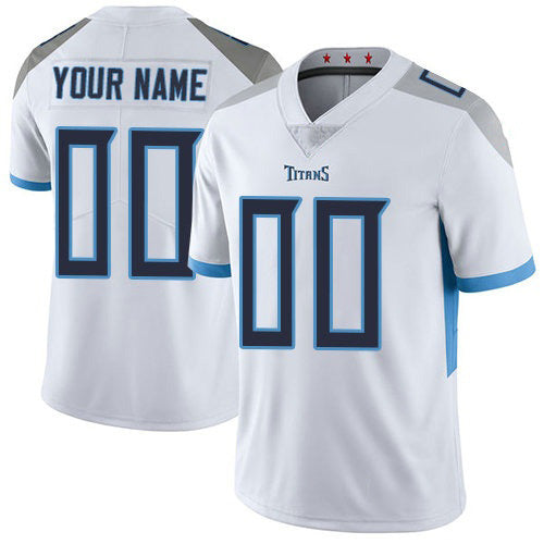 Custom T.Titans White Road Vapor Untouchable Limited Football Jersey Marou