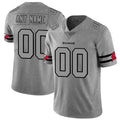 Custom TB.Buccaneers 2019 Gray Gridiron Gray Vapor Untouchable Limited Football Jersey Marou