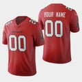 Custom TB.Buccaneers 2020 Vapor Limited Red Football Jersey Marou