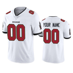 Custom TB.Buccaneers White Vapor Limited Stitched Football Jerseys
