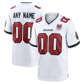 Custom TB.Buccaneers White 50th Season Game Football Jersey Marou