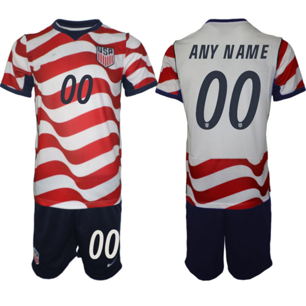 Custom United States Home Shirt 2026 With Shorts