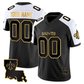 Custom New Orleans Saints Alternate F.U.S.E. Vapor Limited Stitched Football Jersey