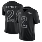 D.Broncos #2 Patrick Surtain II Black 2026 Salute to Service Stitched Limited Football Jersey
