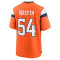 D.Broncos #54 Alex Forsyth Orange Team Game Stitched Football American Jersey