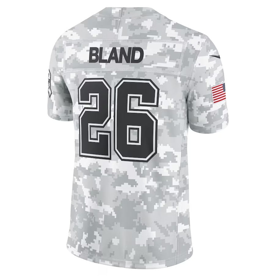 D.Cowboys #26 DaRon Bland Arctic Camo 2024 Salute to Service Limited Stitched Football American Jersey