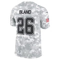 D.Cowboys #26 DaRon Bland Arctic Camo 2024 Salute to Service Limited Stitched Football American Jersey