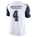 D.Cowboys #4 Dak Prescott White Vapor F.U.S.E. Limited Stitched Football American Jersey