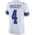D.Cowboys #4 Dak Prescott White Vapor Limited Player Stitched Football American Jersey