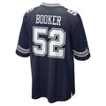 D.Cowboys #52 Tyler Booker Navy 2025 Draft First Round Pick Game Stitched Football American Jersey