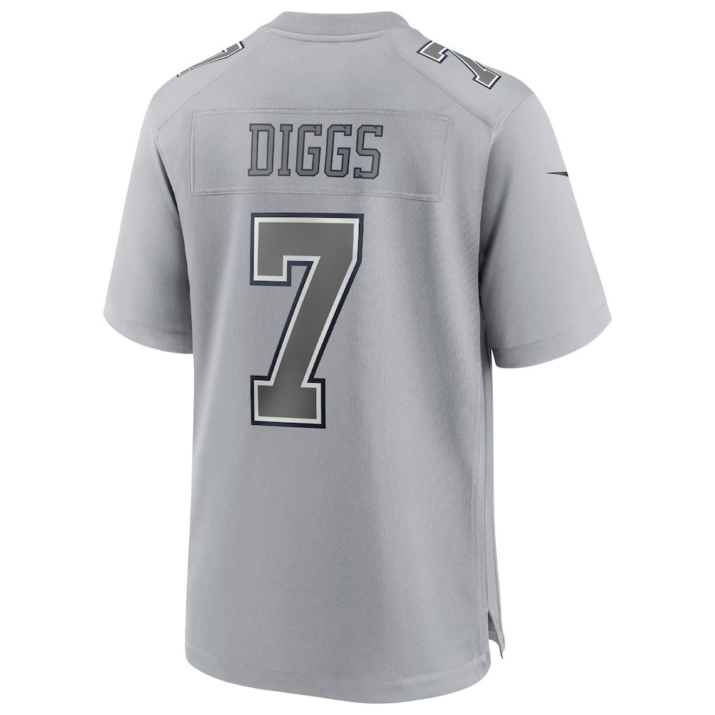 D.Cowboys #7 Trevon Diggs Gray Atmosphere Fashion Game Stitched Football American Jersey