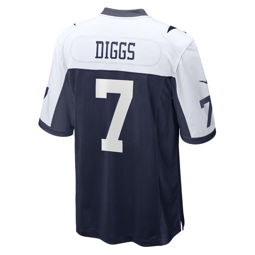 D.Cowboys #7 Trevon Diggs Navy Alternate Game Team Stitched Football American Jersey
