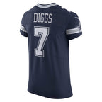 D.Cowboys #7 Trevon Diggs Navy Vapor Elite Stitched Football American Jersey