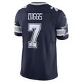 D.Cowboys #7 Trevon Diggs Navy Vapor F.U.S.E. Limited Stitched Football American Jersey