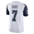 D.Cowboys #7 Trevon Diggs White Limited Vapor Stitched Football American Jersey