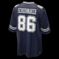 D.Cowboys #86 Luke Schoonmaker Navy Team Game Stitched Football American Jersey