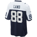 D.Cowboys #88 CeeDee Lamb Navy Alternate Game Team Stitched Football American Jersey