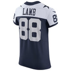 D.Cowboys #88 CeeDee Lamb Navy Alternate Vapor Elite Stitched Football American Jersey