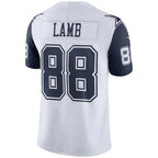 D.Cowboys #88 CeeDee Lamb White 2nd Alternate Vapor Limited Stitched Football American Jersey