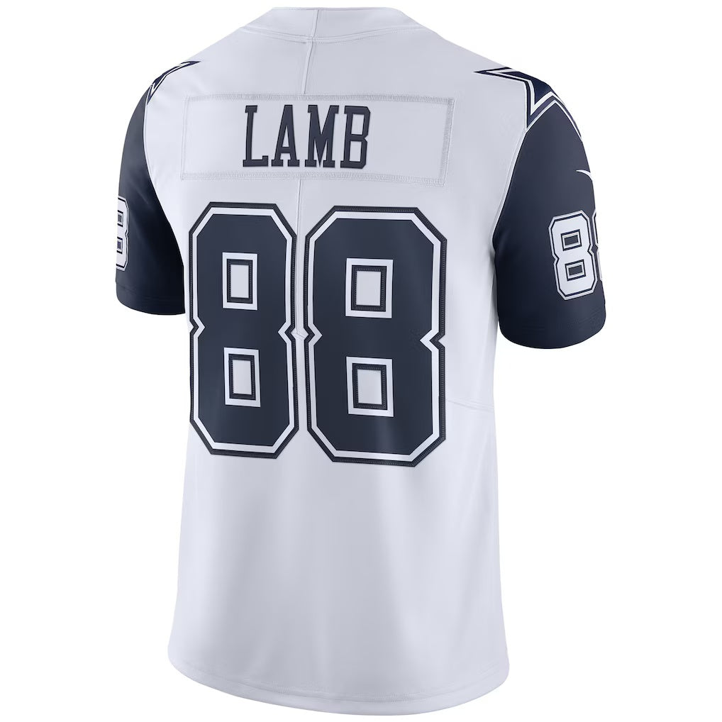 D.Cowboys #88 CeeDee Lamb White 2nd Alternate Vapor Limited Stitched Football American Jersey