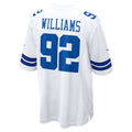 D.Cowboys #92 Quinnen Williams White Game Stitched Football American Jersey