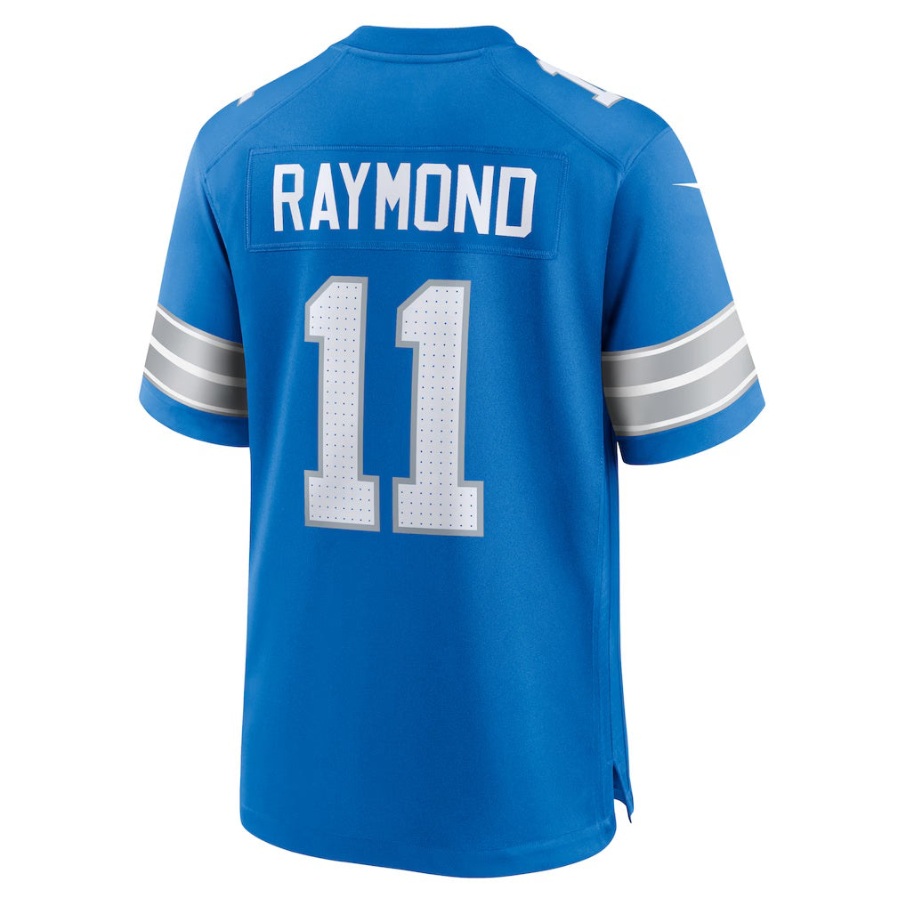 D.Lions #11 Kalif Raymond Blue Team Game Stitched Football American Jersey