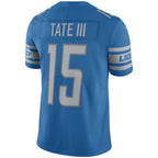 D.Lions #15 Golden Tate Blue Vapor Untouchable Limited Player Stitched Football American Jersey