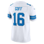 D.Lions #16 Jared Goff White Vapor F.U.S.E. Limited Stitched Football American Jersey