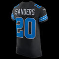 D.Lions #20 Barry Sanders Black Alternate Vapor F.U.S.E. Elite Stitched Football American Jersey