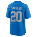 D.Lions #20 Barry Sanders Blue Alternate Game Stitched Football American Jersey