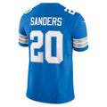 D.Lions #20 Barry Sanders Blue Vapor F.U.S.E. Limited Stitched Football American Jersey
