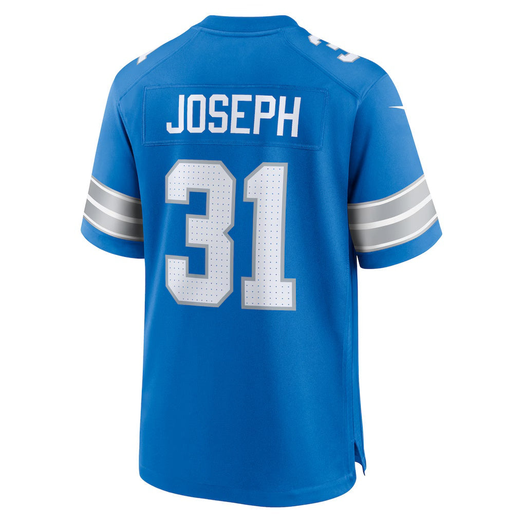 D.Lions #31 Kerby Joseph Blue Team Game Stitched Football American Jersey