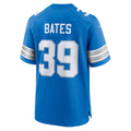 D.Lions #39 Jake Bates Blue Team Game Stitched Football American Jersey
