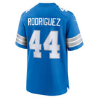 D.Lions #44 Malcolm Rodriguez Blue Game Stitched Football American Jersey