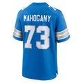 D.Lions #73 Christian Mahogany Blue Team Game Stitched Football American Jersey