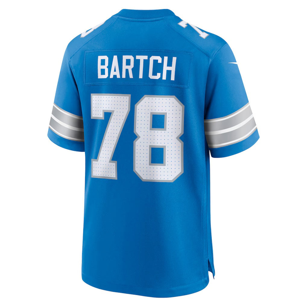 D.Lions #78 Ben Bartch Blue Team Game Stitched Football American Jersey