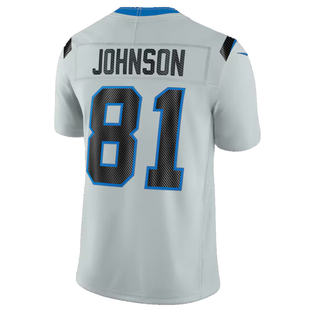 D.Lions #81 Calvin Johnson Silver 2026 Rivalries Collection Limited Football Stitched Jersey