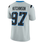 D.Lions #97 Aidan Hutchinson Silver 2026 Rivalries Collection Limited Football Stitched Jersey