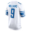 D.Lions #9 Jameson Williams White Player Game Stitched Football American Jersey