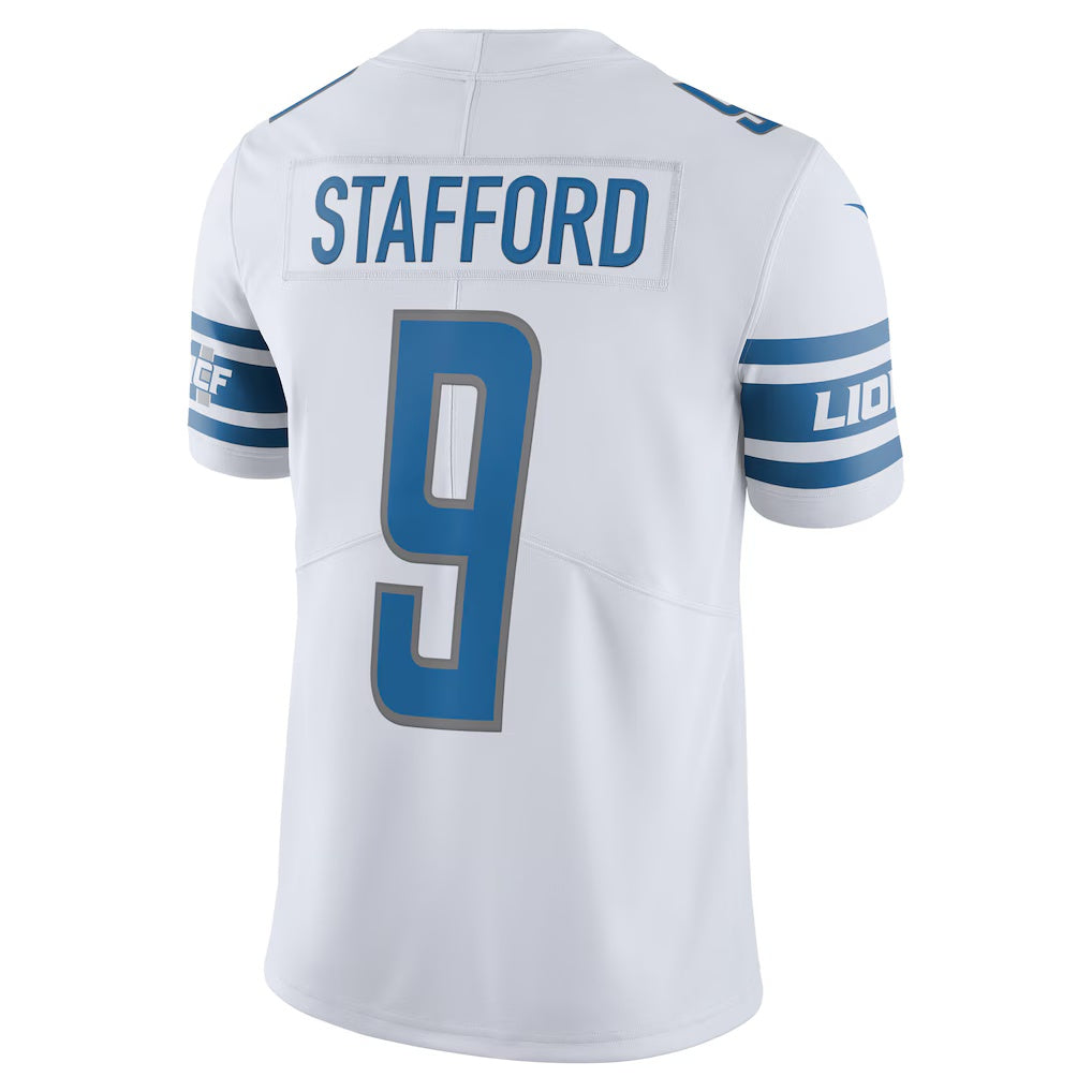 D.Lions #9 Matthew Stafford White Vapor Untouchable Limited Player Stitched Football American Jersey