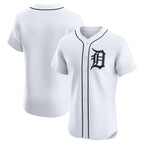 Detroit Tigers White Home Elite Baseball Jersey