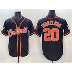 Detroit Tigers #20 Spencer Torkelson Black With Patch Cool Base Stitched Baseball Jersey