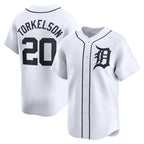 Detroit Tigers #20 Spencer Torkelson White Home Limited Player Baseball Jersey