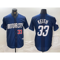 Detroit Tigers #33 Colt Keith 2024 Navy City Connect Cool Base Limited Stitched Baseball Jersey